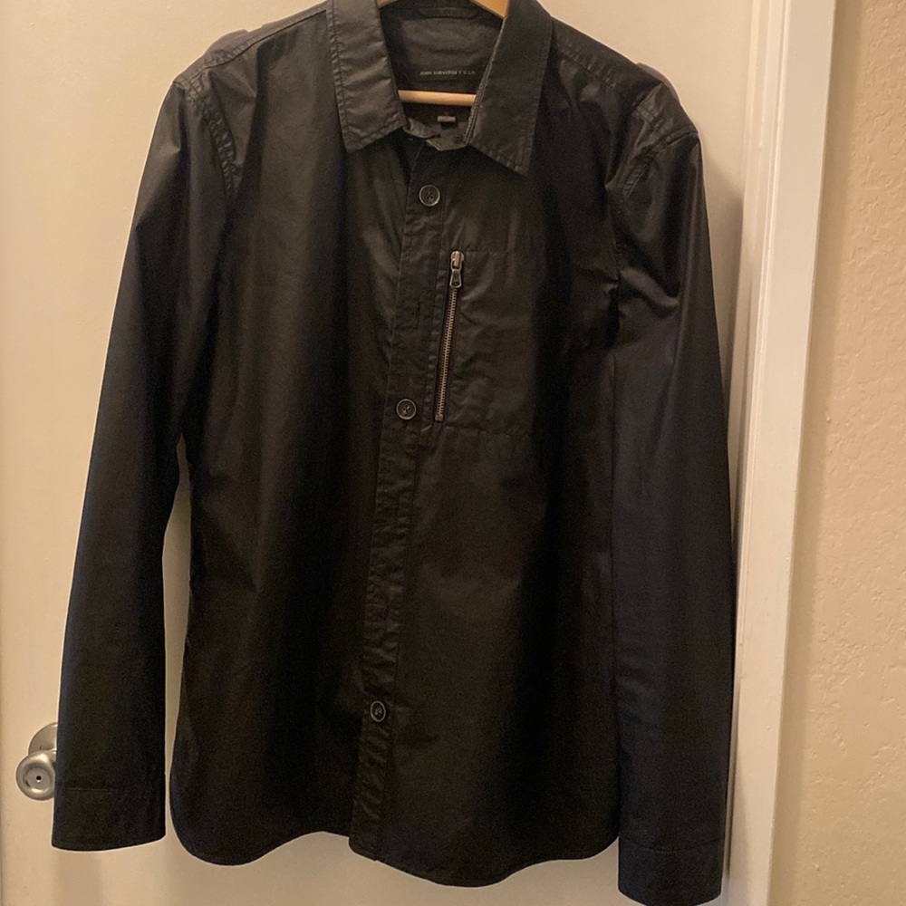 John Varvatos men shirt jacket M NWOT